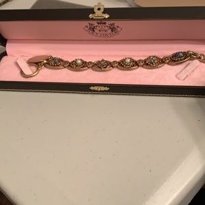Juicy Couture gold tone toggle bracelet